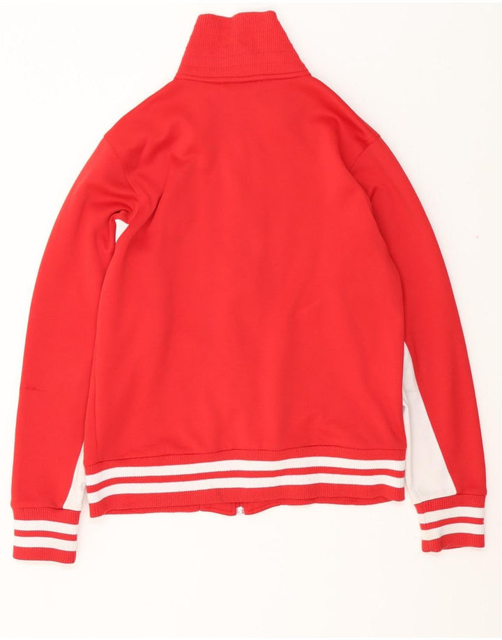 Puma - Chaqueta de chándal para mujer (talla 40), color rojo medio, poliéster