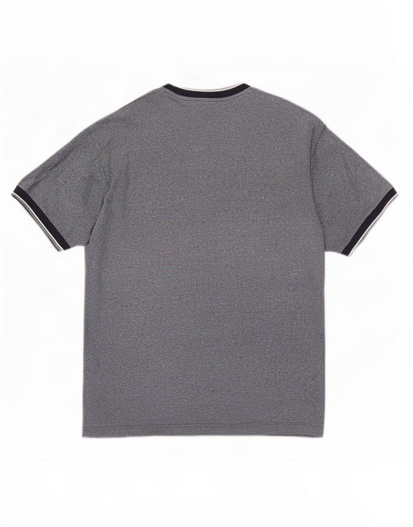 Champion Camiseta para hombre Top Large Azul marino moteado