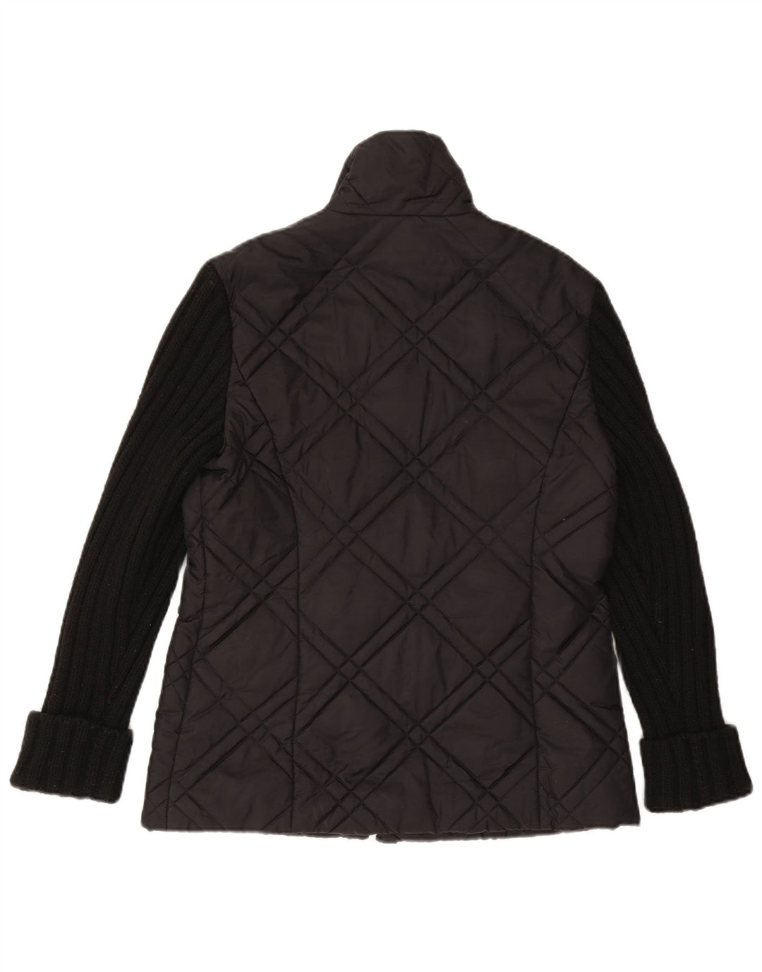 Max & Co. Chaqueta acolchada para mujer UK 10 Small Poliamida negra