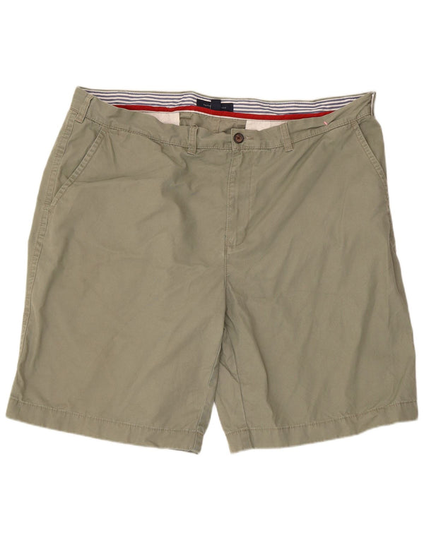 Tommy Hilfiger Pantalones cortos chinos para hombre W42 2XL Algodón caqui