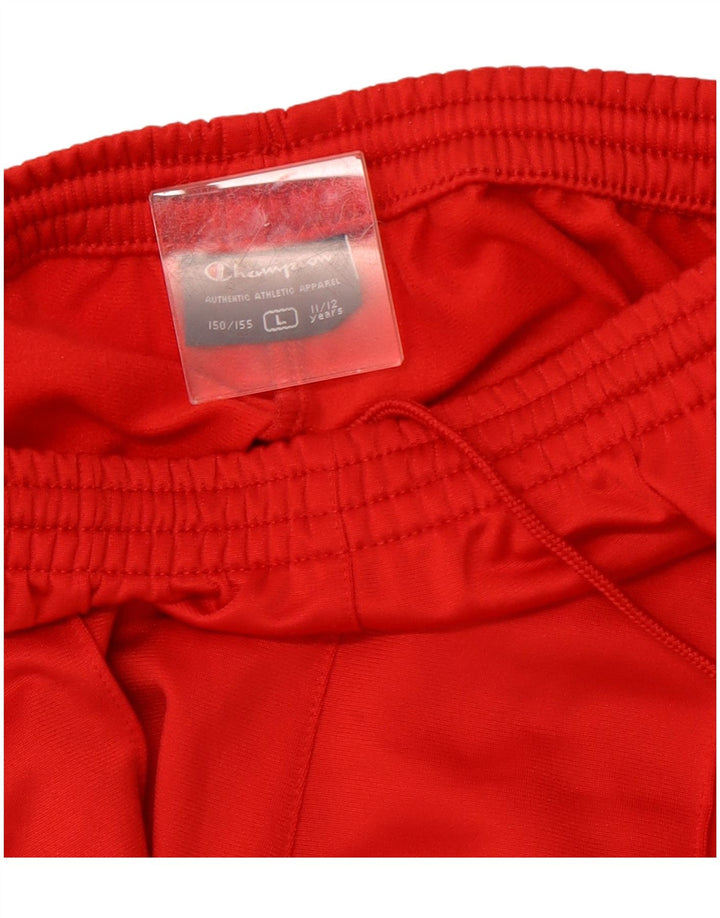 CHAMPION Pantalones de chándal con estampado gráfico para niño 11-12 años Rojo Poliéster