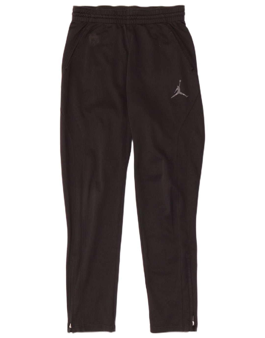 Jordan Pantalones de chándal Dri Fit para niños 12-13 años Grande Poliéster Negro