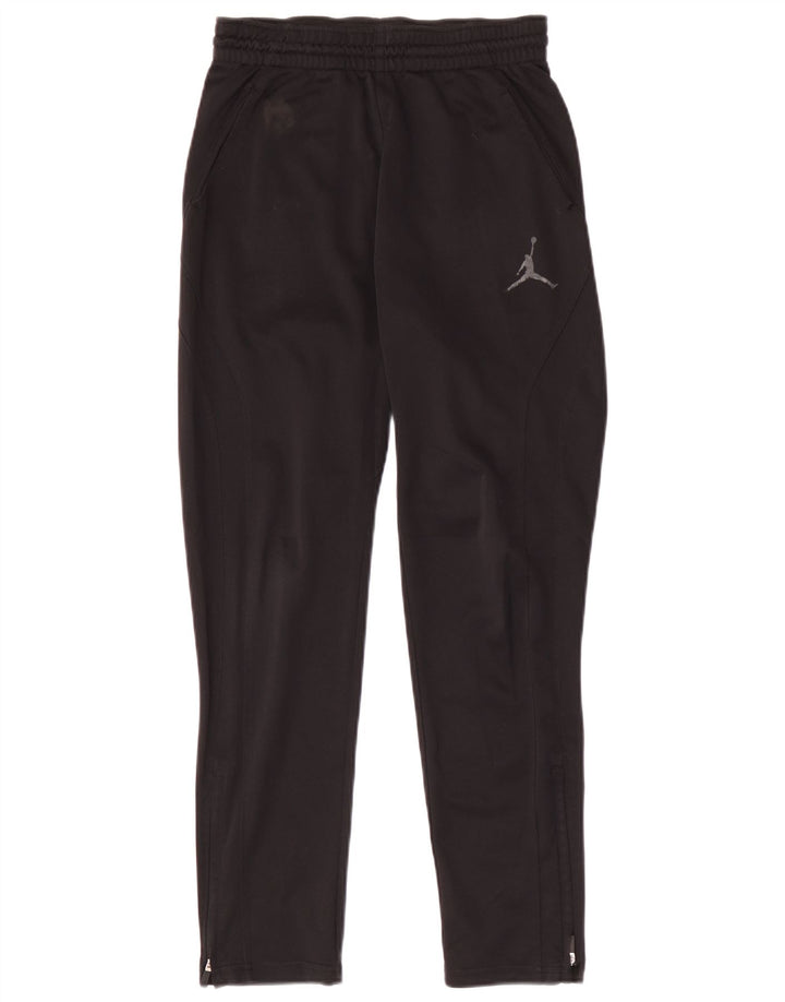 Jordan Pantalones de chándal Dri Fit para niños 12-13 años Grande Poliéster Negro