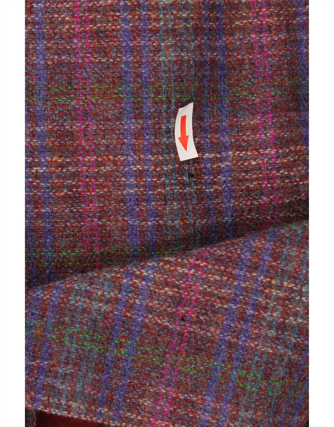 Pitlochry Falda midi para mujer UK 14 Medium W30 Lana a cuadros multicolor