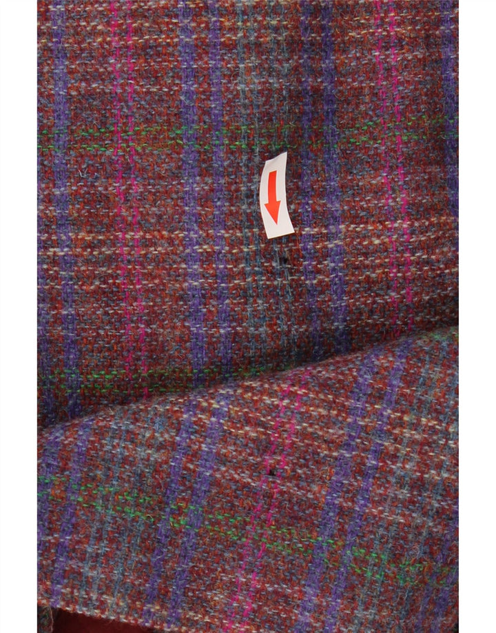 Pitlochry Falda midi para mujer UK 14 Medium W30 Lana a cuadros multicolor