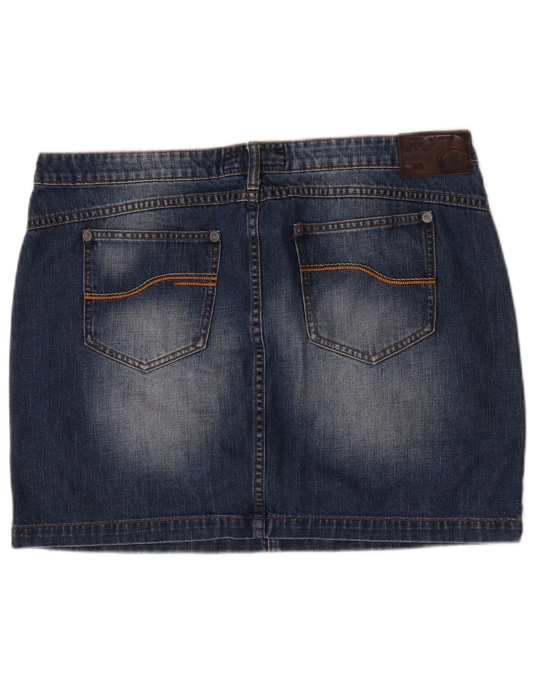 Minifalda vaquera estilo cargo para mujer de Fat Face W36 XL Algodón azul