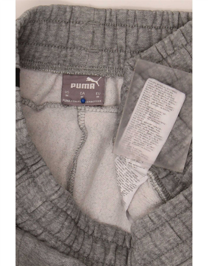 Pantalones De Chándal Puma Joggers De Algodón Moteado Gris Medio |
