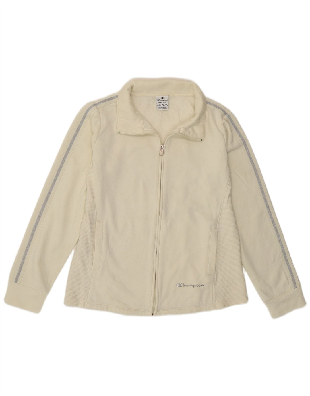 Champion Chaqueta de Chándal para Mujer UK 14 Medium Off White