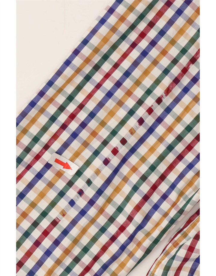 Amerigo Vespucci Camisa para hombre Talla 41 Mediana Vichy multicolor