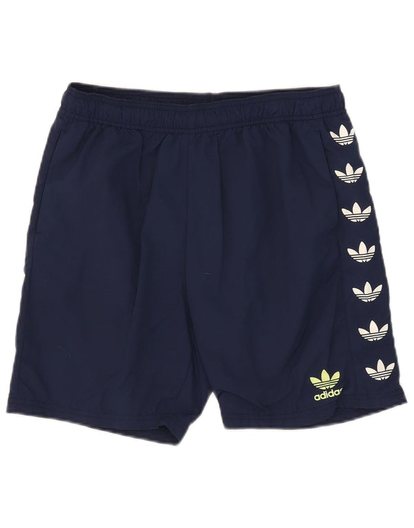 Adidas Pantalón Corto Deportivo Niño Graphic 13-14 Años Azul Marino Poliamida