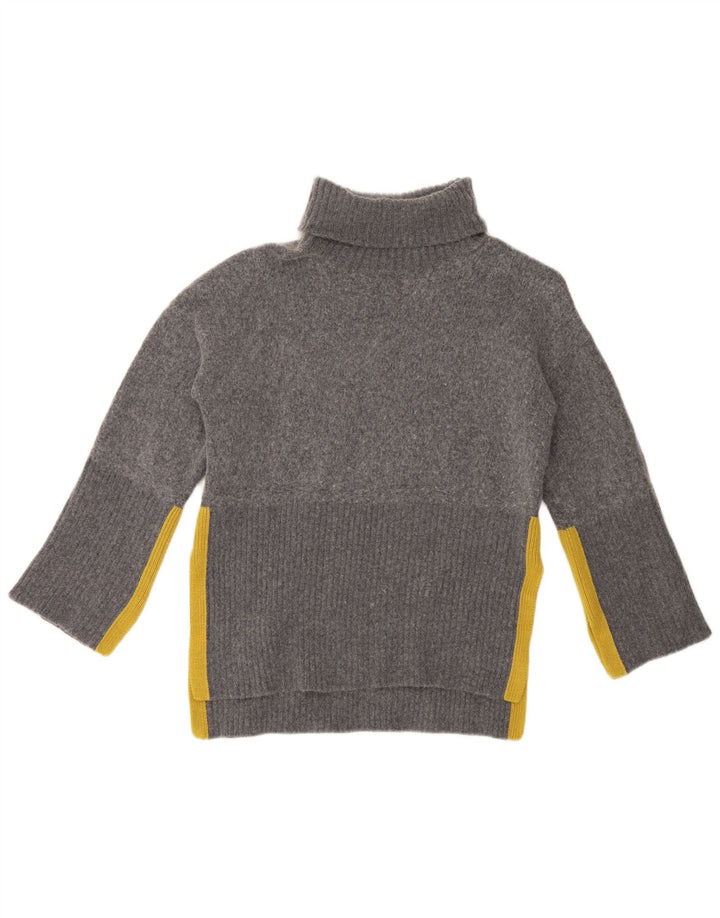 White Stuff Jersey con cuello vuelto para mujer, talla S, color gris