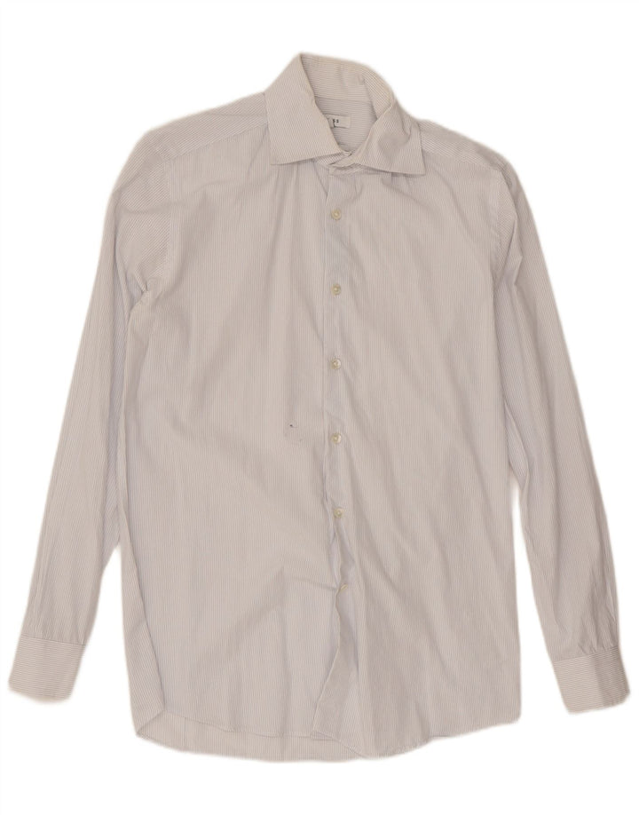 Camisa Reiss Regular Fit De Algodón A Rayas Blancas Pequeña Para Hombre