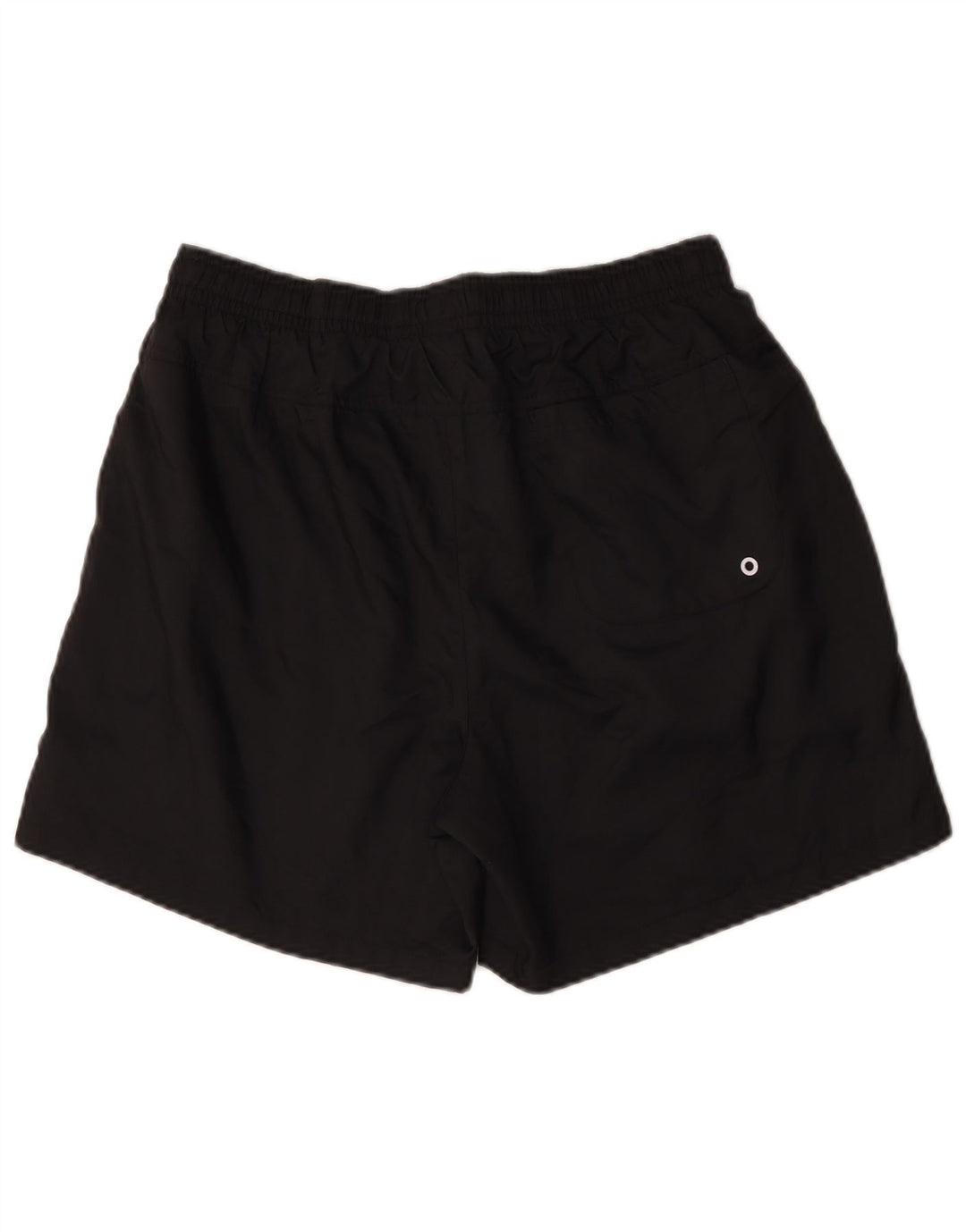 Nike - Pantalones cortos deportivos para hombre con gráfico regular, poliéster negro grande