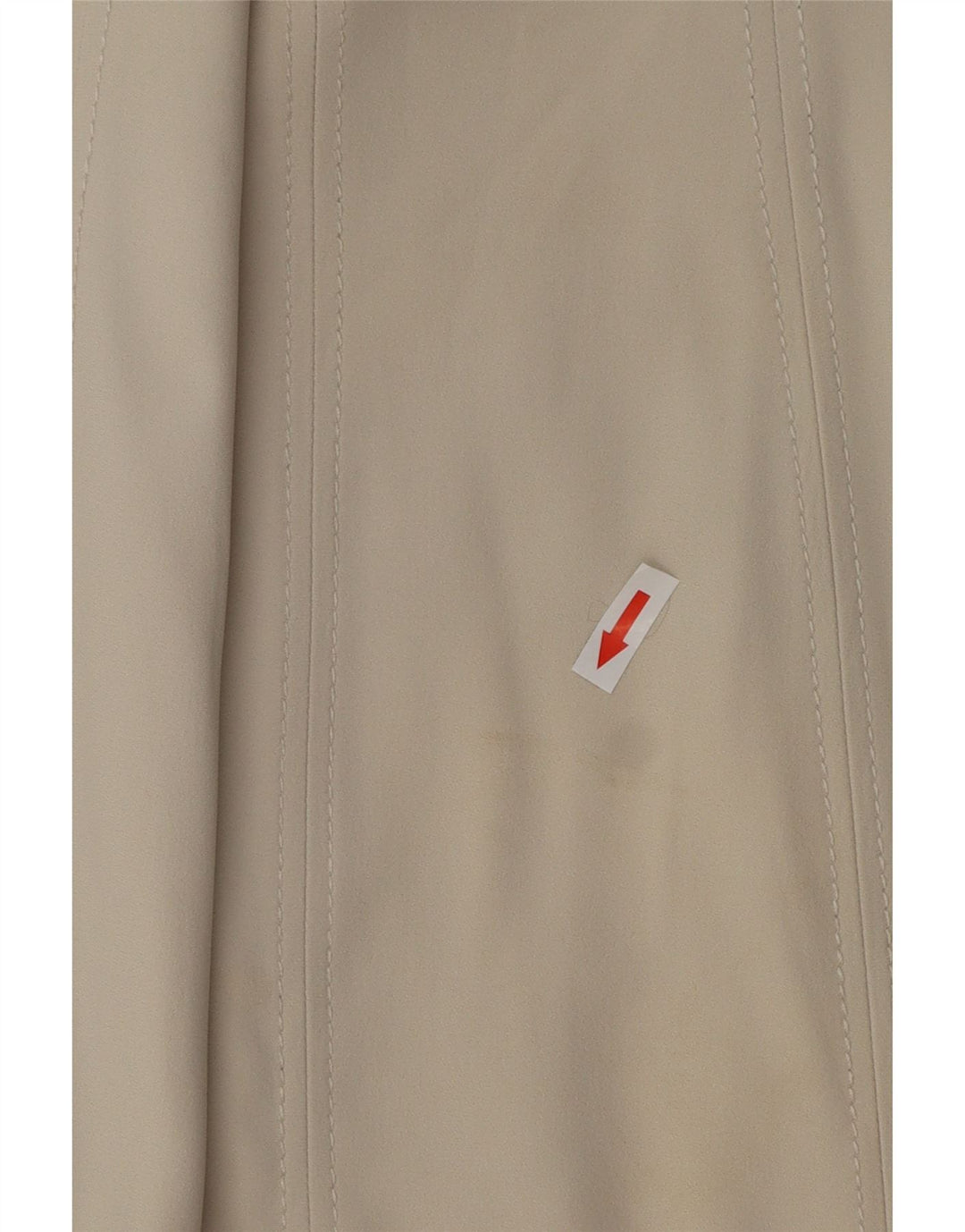 VINTAGE Mujer A-Line Vestido Reino Unido 12 Medio Blanco