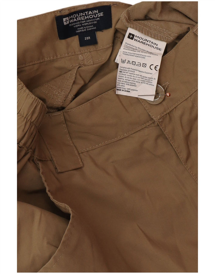 Pantalón cargo recto para hombre FAT FACE W28 L32 Poliéster beige