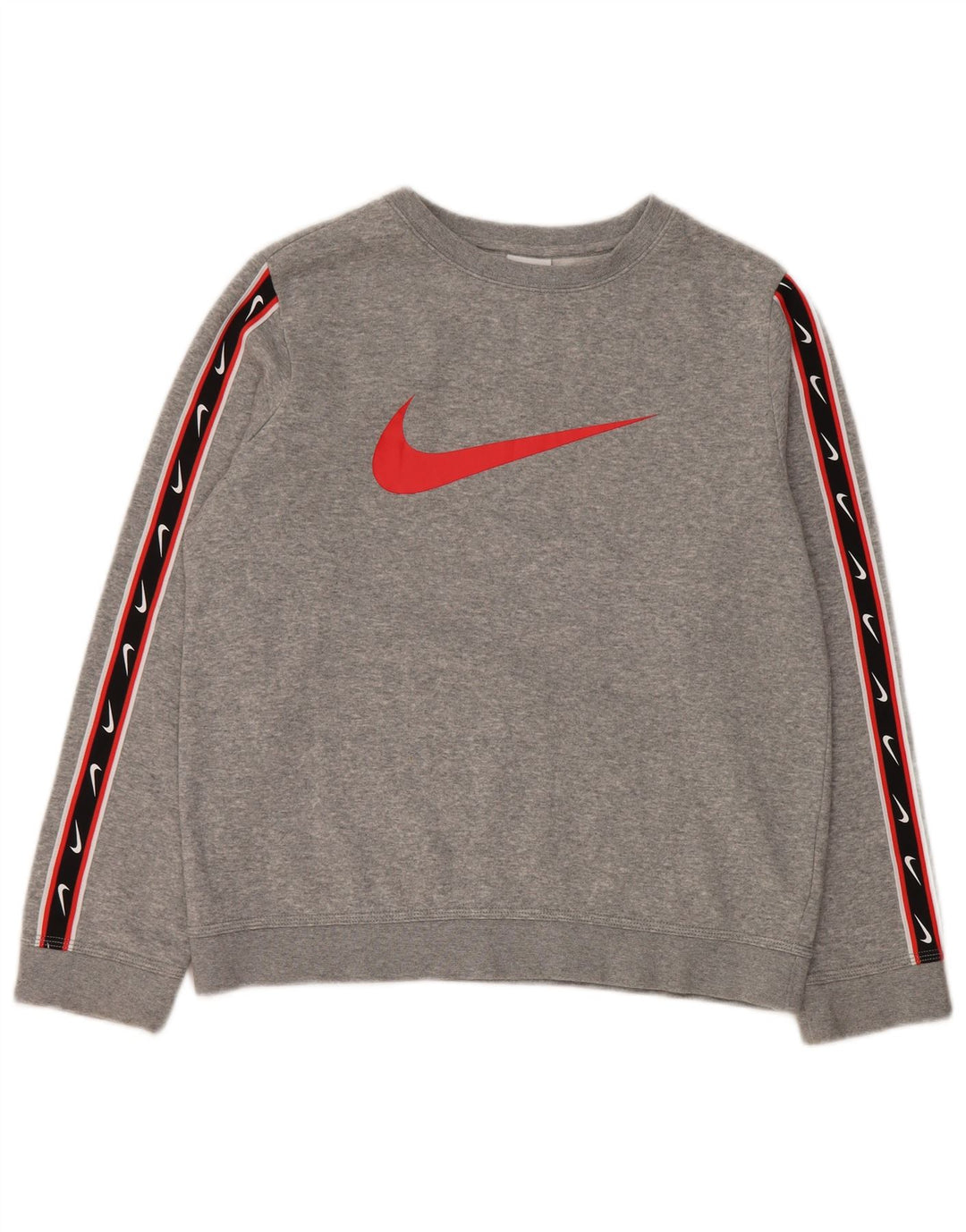 Nike Sudadera gráfica para niños 12-13 años Grande Gris Colorblock