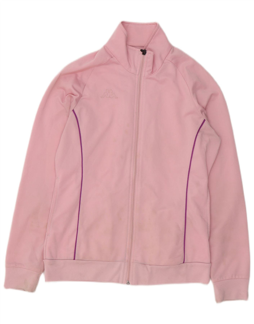 KAPPA Chaqueta de chándal para mujer, talla 40, talla grande, color rosa
