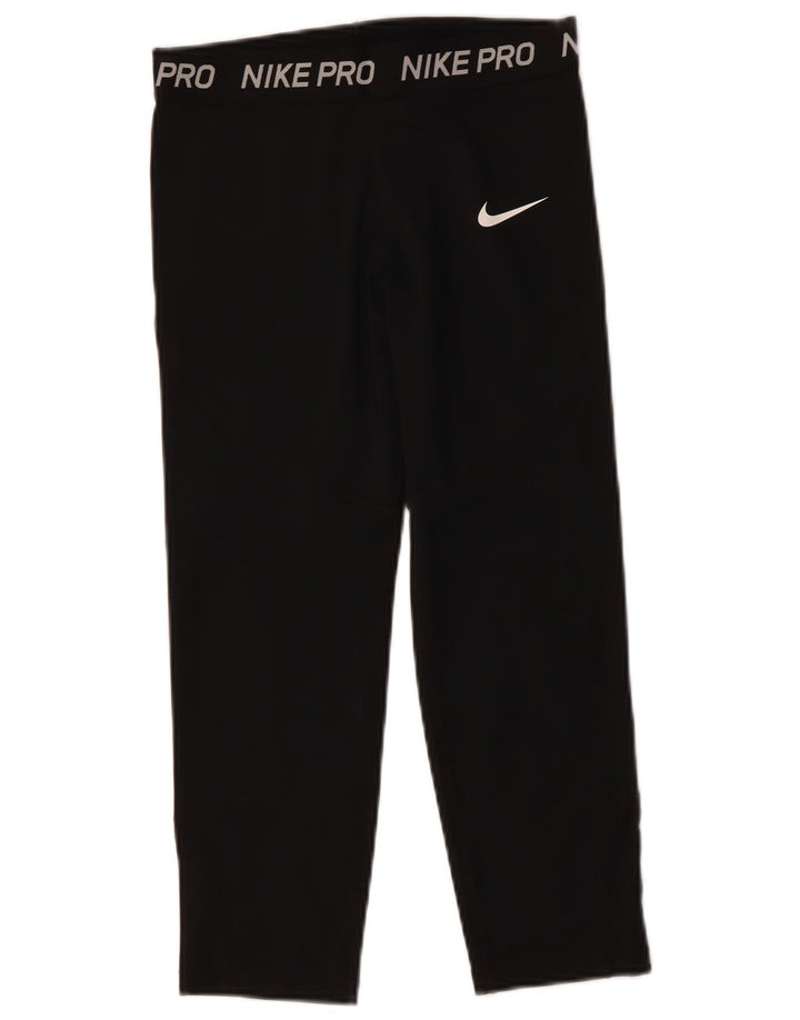NIKE Leggings Dri Fit Graphic para niñas 13-14 años XL Negro