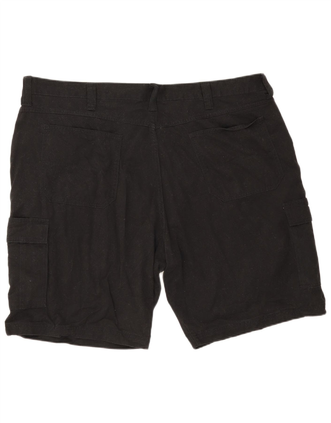Wrangler Pantalones cortos cargo para hombre W44 2XL Algodón negro