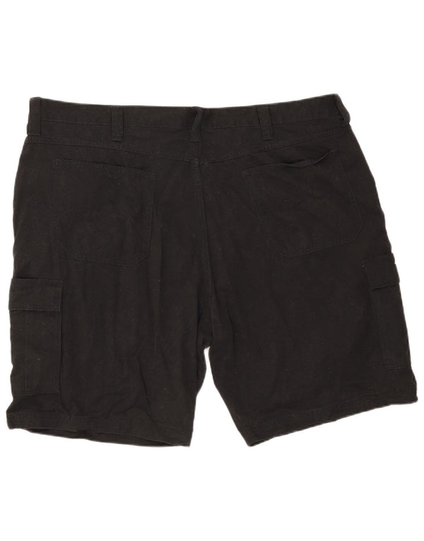 Wrangler Pantalones cortos cargo para hombre W44 2XL Algodón negro