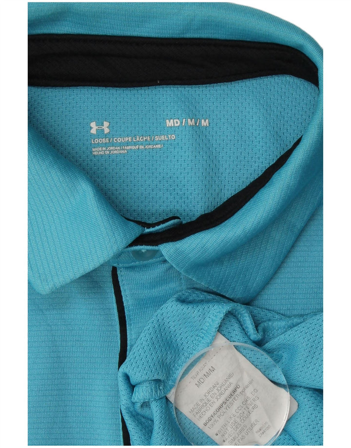 UNDER ARMOUR Polo holgado para hombre Poliéster azul medio