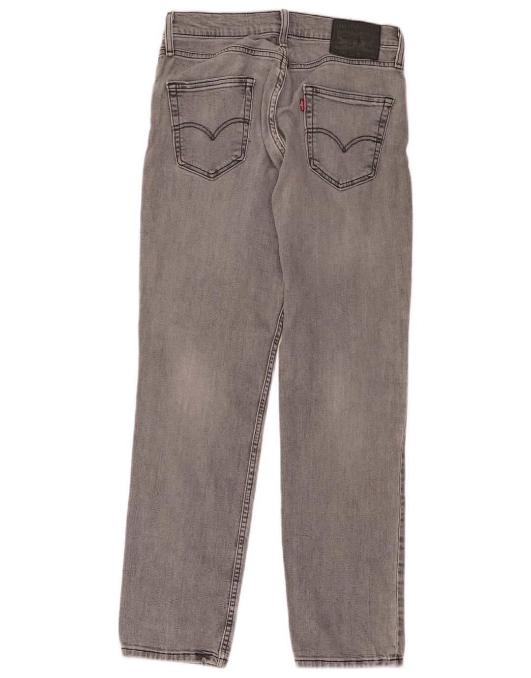 Levi's Hombre 511 Slim Jeans W32 L32 Algodón Gris