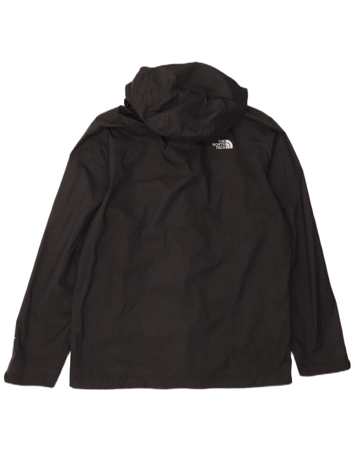 THE NORTH FACE Chaqueta impermeable con capucha para hombre UK 40 Large Poliéster negro
