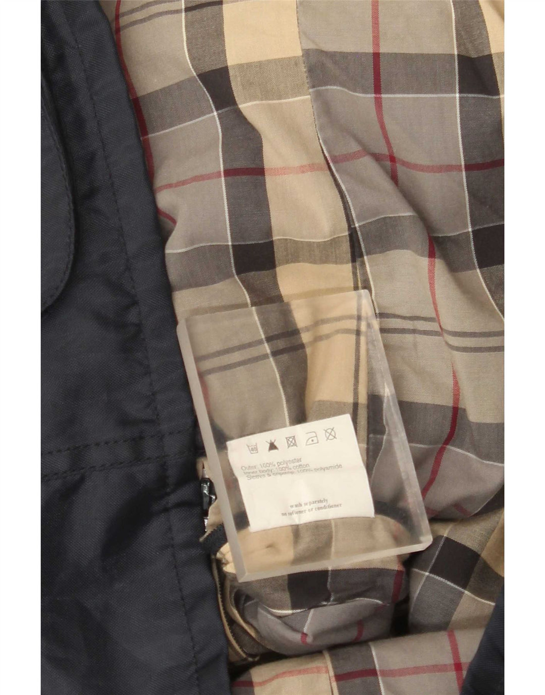 Chaqueta utilitaria para mujer Barbour UK 10 Small Poliéster azul marino