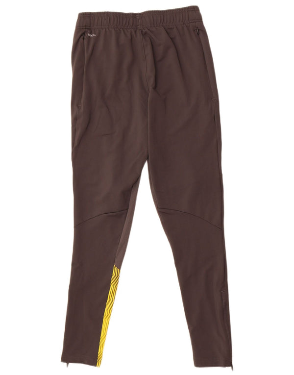 Puma Mujer BVB Dortmund Chándal Pantalones UK 10 Pequeño Gris Colorblock