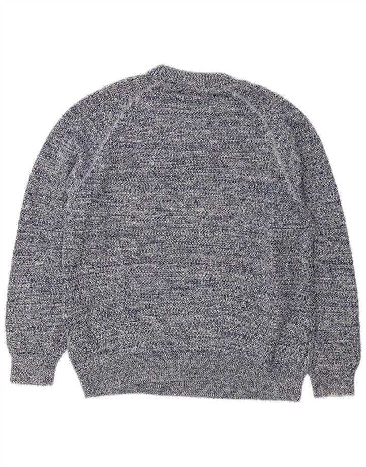 Superdry Jersey De Cuello Redondo Para Hombre De Algodón A Rayas Azul Grande