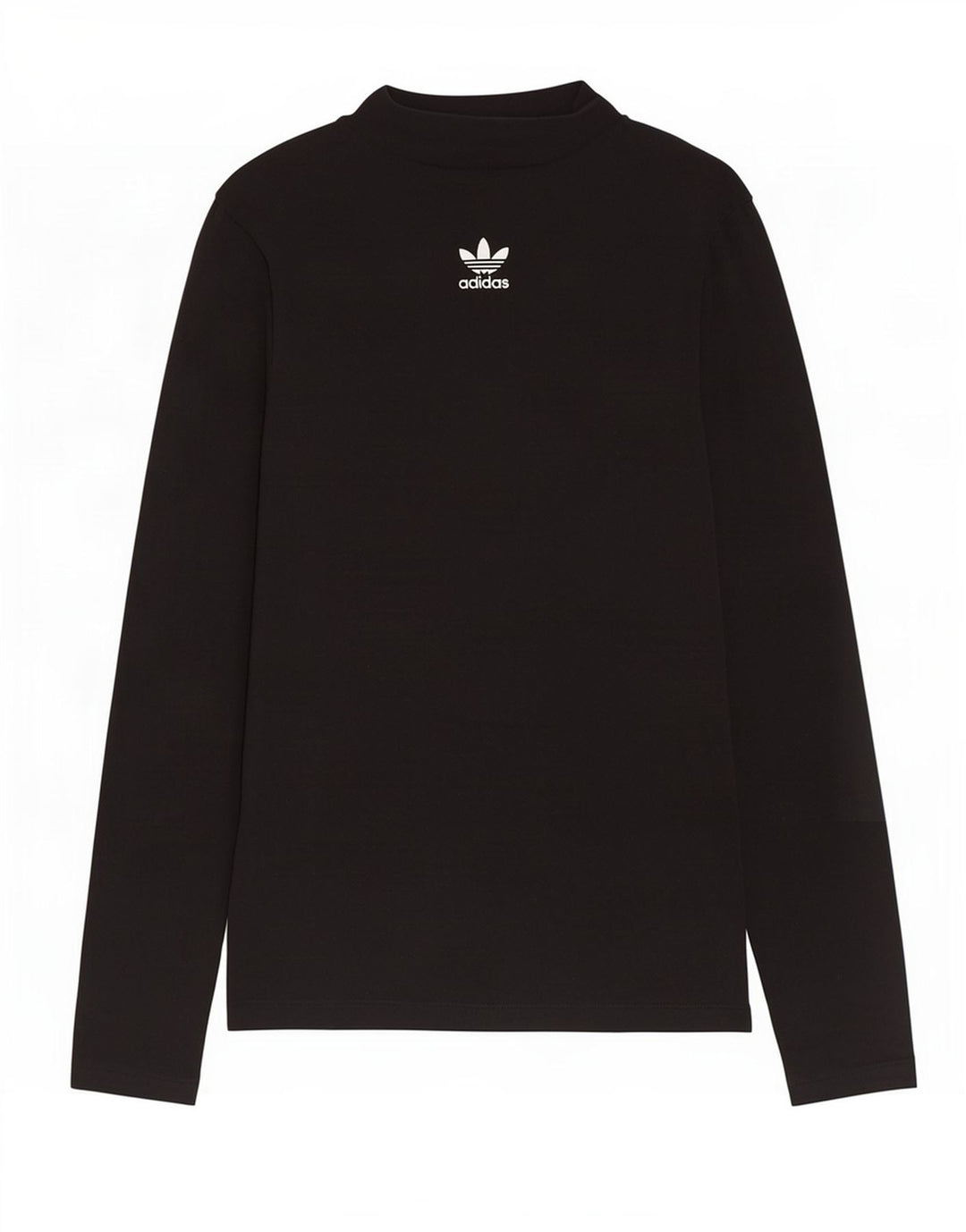 Adidas Camiseta de manga larga para mujer UK 12 Medium Black Cotton