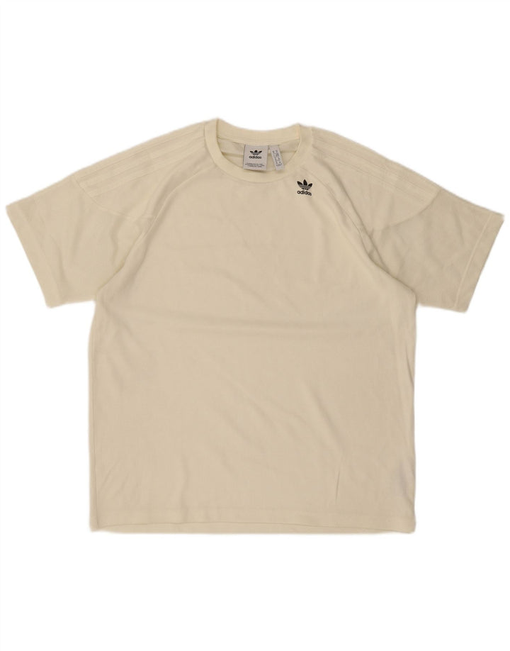 Camiseta Adidas Hombre Top Medium Off White Algodón