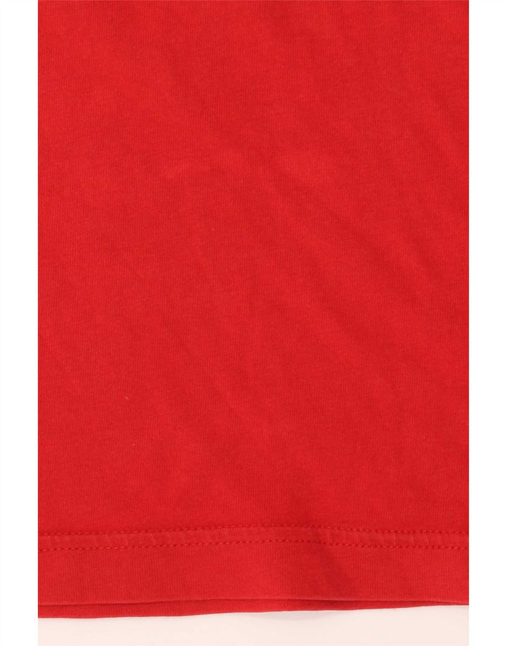 Camiseta Adidas Hombre Top Medium Rojo Algodón