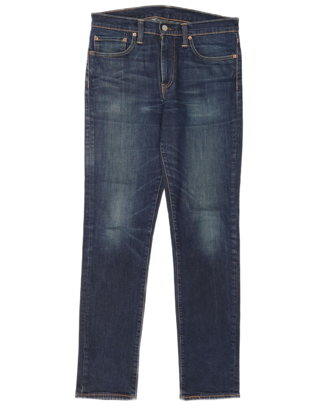 Levi's Hombre 511 Slim Jeans W32 L34 Algodón Azul Marino