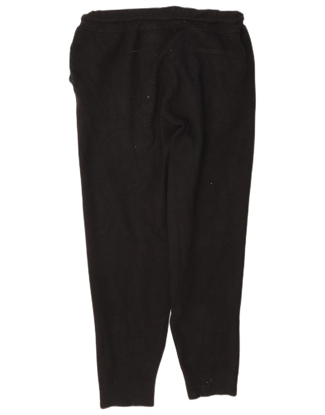 Zara Hombre Pantalones De Chándal Joggers Large Viscosa Negro