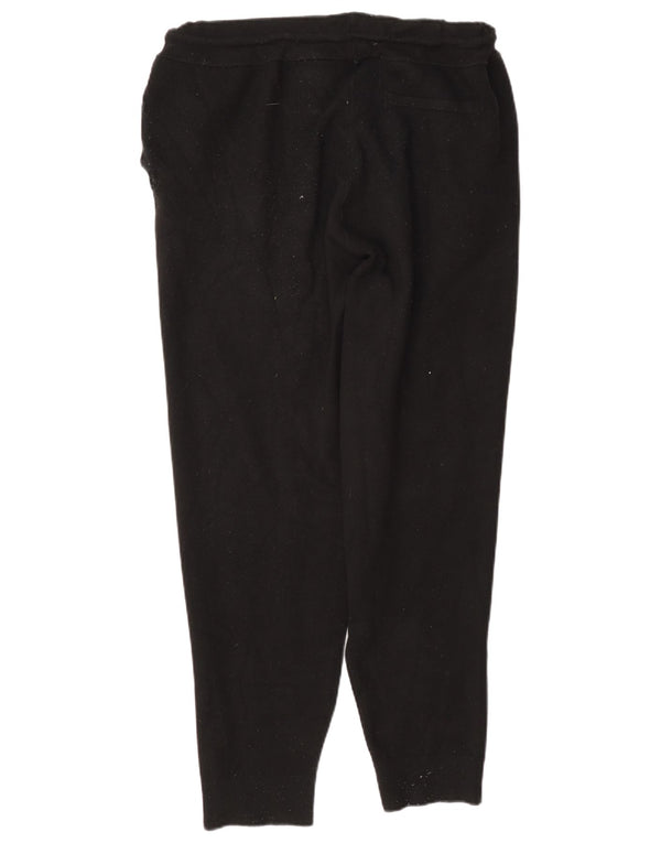 Zara Hombre Pantalones De Chándal Joggers Large Viscosa Negro