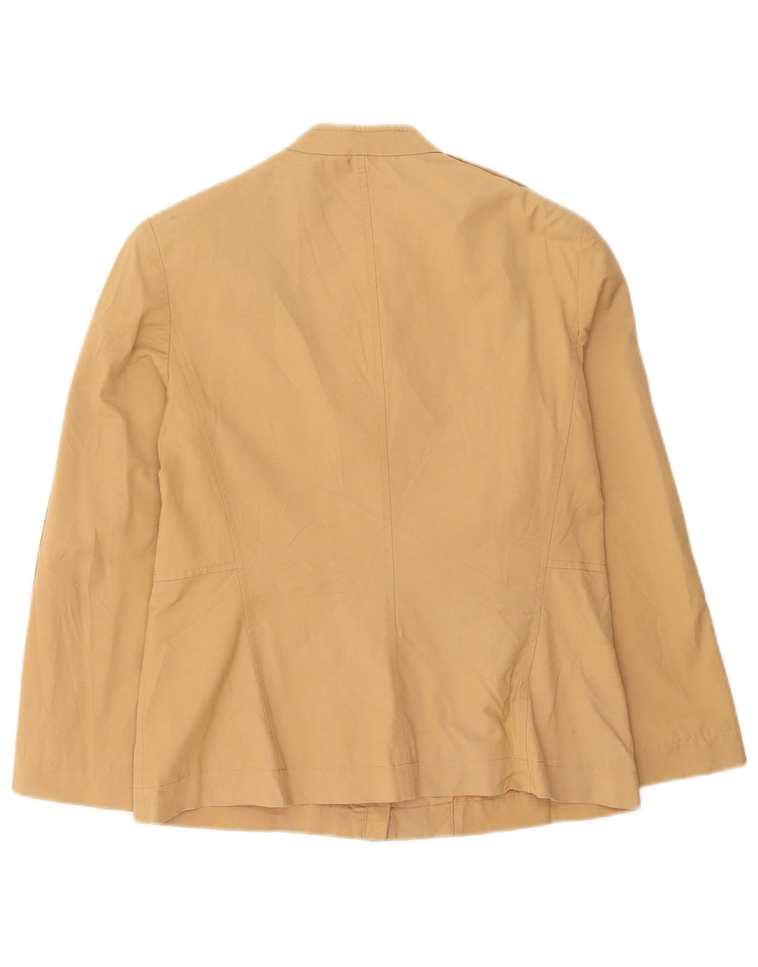 Marella Chaqueta utilitaria para mujer Reino Unido 44 Grande Algodón beige