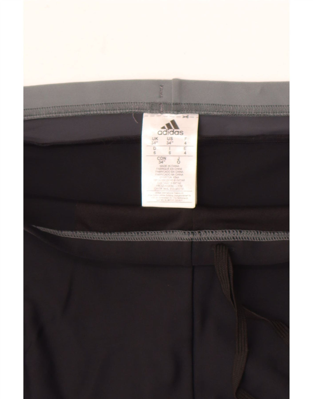 Adidas - Bañador para mujer, talla 40, talla grande, color negro, poliamida