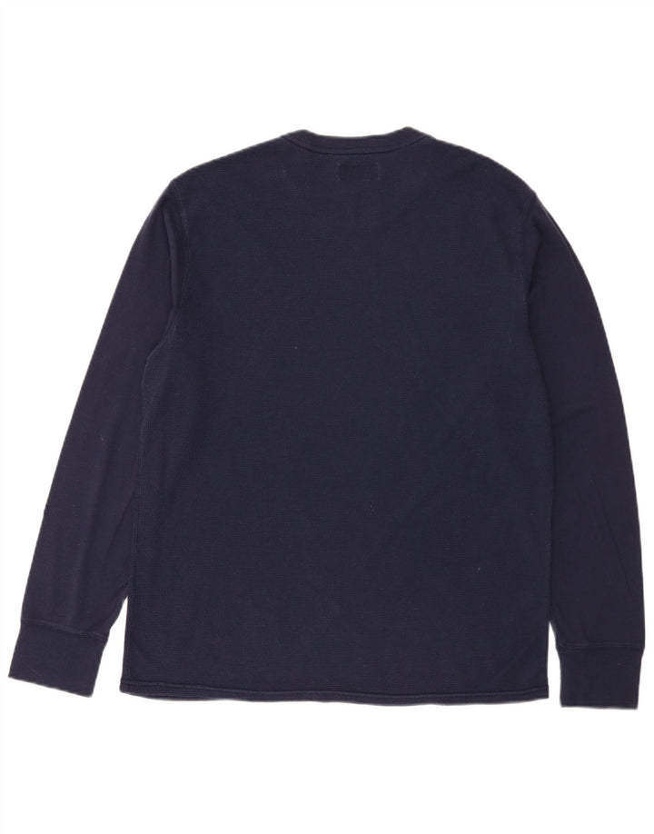 Polo Ralph Lauren Hombre Top Manga Larga Medio Azul Marino