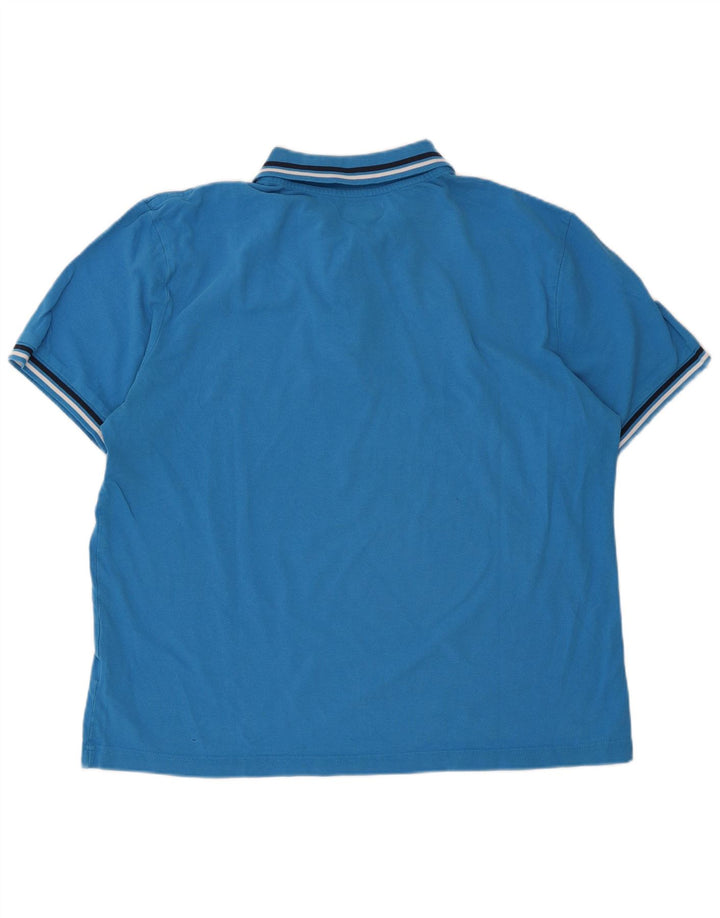 Kappa Polo Hombre 2XL Algodón Azul