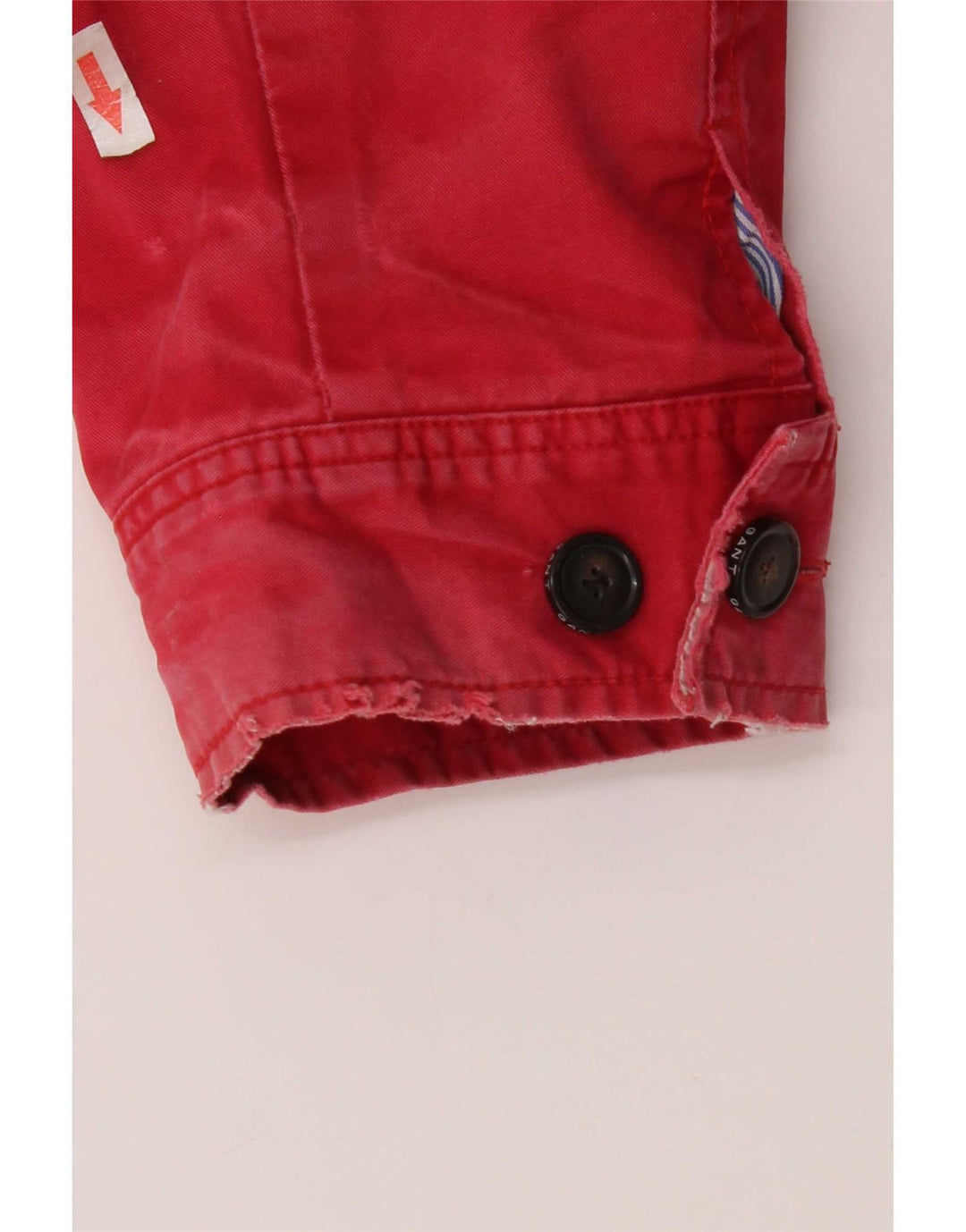 Gant Chaqueta Bomber para Hombre UK 44 2XL Algodón Rojo