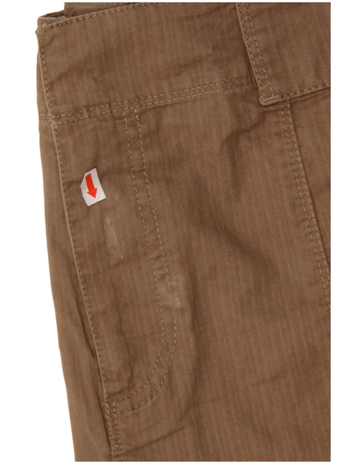 EDDIE BAUER Falda acampanada para mujer US 12 Grande W32 Algodón marrón