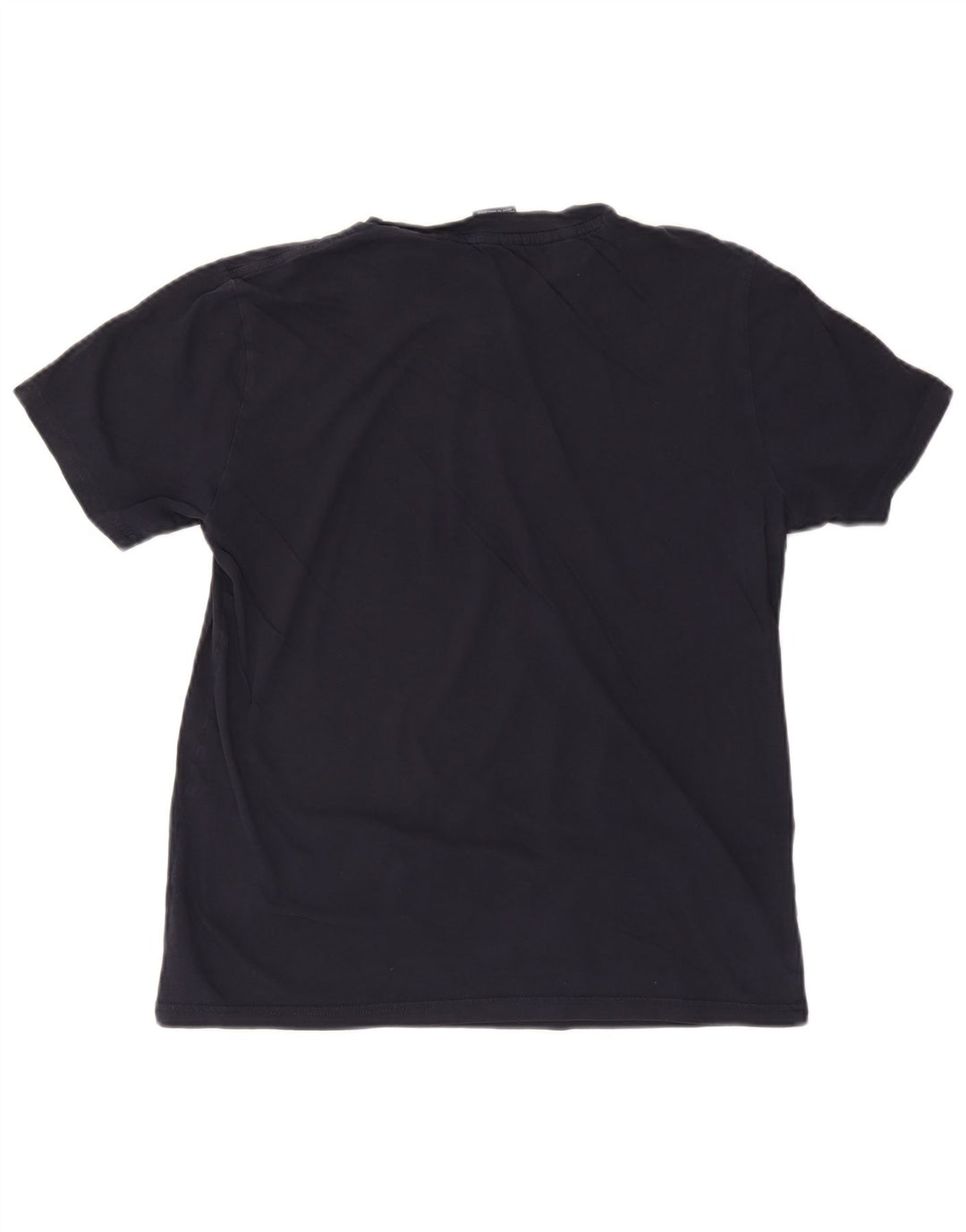 CHAMPION Camiseta para hombre Top Grande Azul Marino Algodón