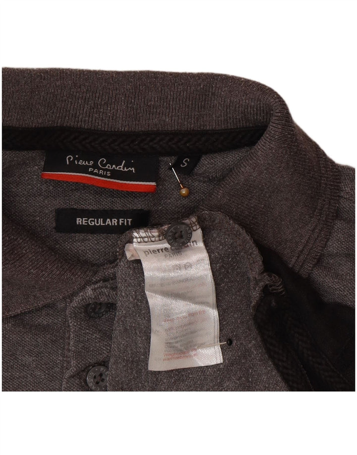 Pierre Cardin Polo De Corte Regular Para Hombre Poliéster Color Block Gris Pequeño