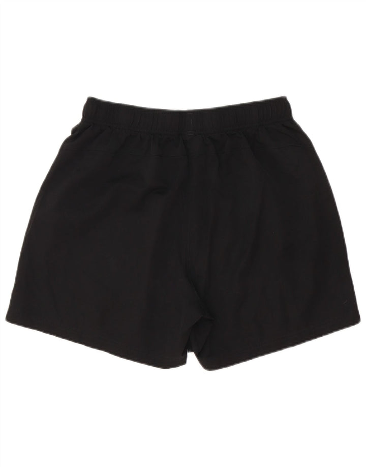 Puma - Pantalones cortos deportivos para hombre, talla grande, poliéster negro