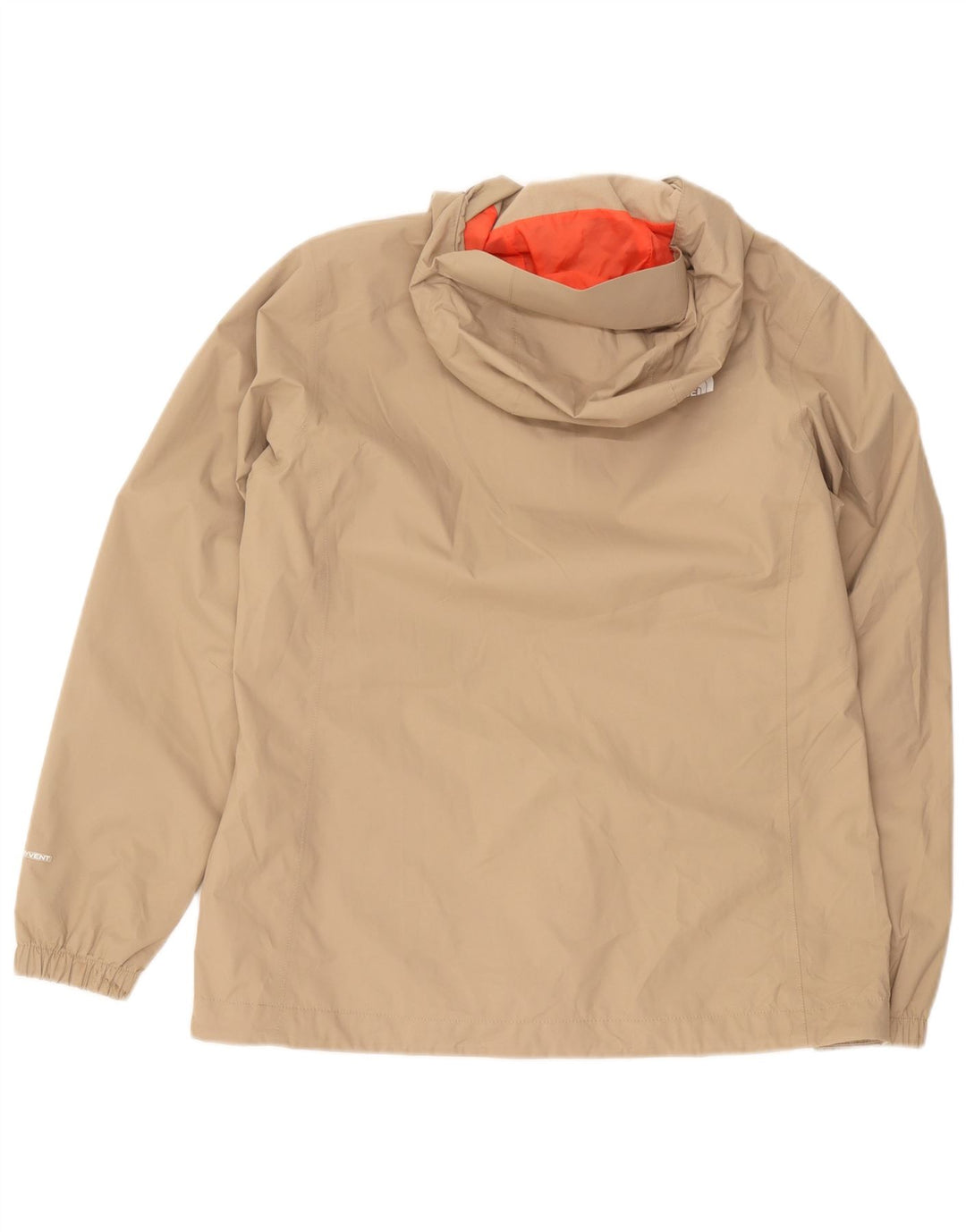 The North Face Chaqueta impermeable con capucha para mujer Reino Unido 44 Poliéster beige grande