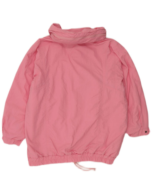SCHOFFEL Chaqueta anorak extragrande para mujer EU 40 Poliamida rosa mediana
