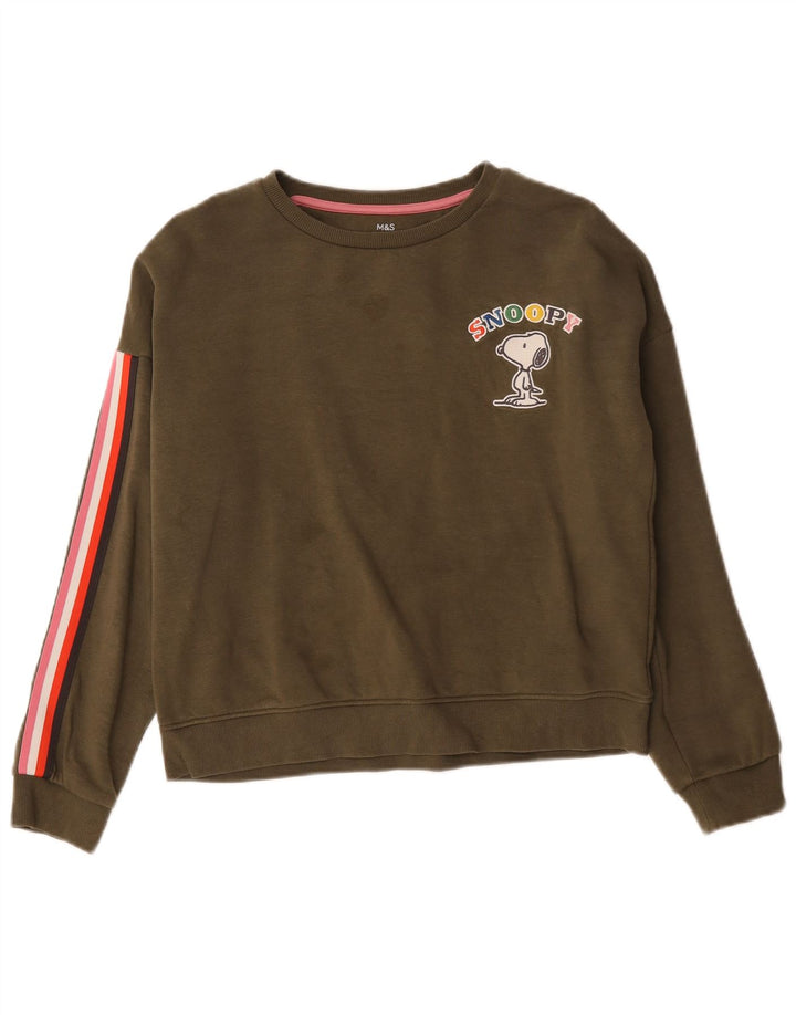 Marks & Spencer Sudadera Peanuts para niña 13-14 años Caqui