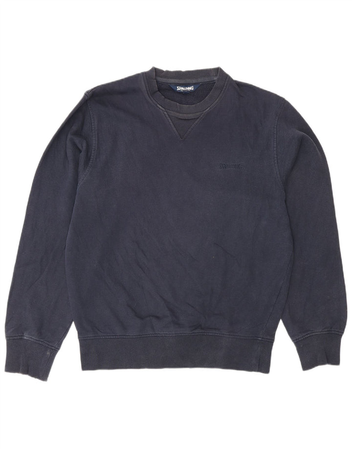 Spalding Hombre Sudadera Jumper Medium Azul Marino