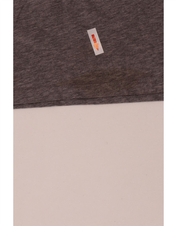 Camiseta Nike Dri Fit Graphic para hombre de algodón gris medio